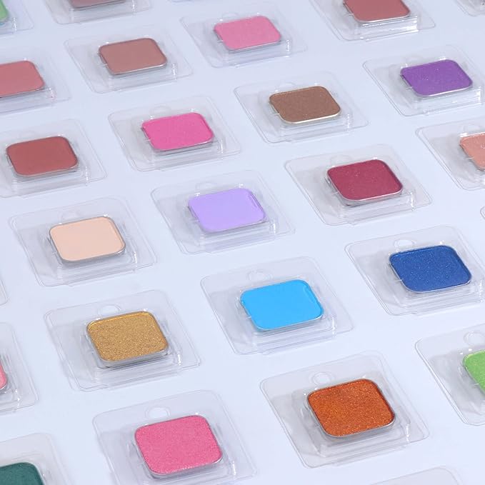 Magnetic Eyeshadow Soft Peach with Hints of Yellow and Pink, Satin Finish, Easy to Blend, Magnetic Pan for DIY Makeup Palette (Peach Glow)