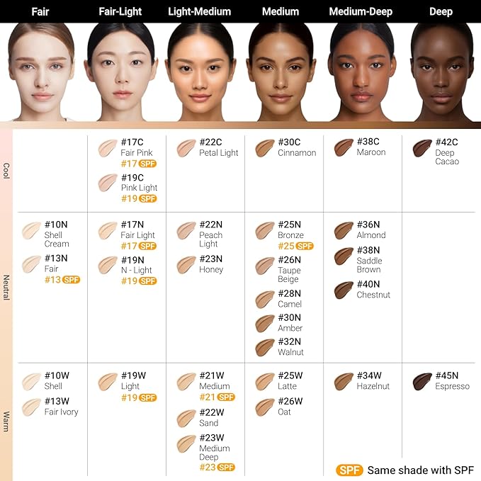 JUNG SAEM MOOL [ SPF ] Essential Skin Nuder Cushion (19 Light) | Refill Included (0.98 Fl Oz) | SPF50 Broad Spectrum | Natural Finish | Makeup Artist Brand