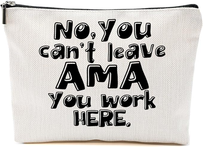 Nurse Gifts, Funny Makeup Bag, Nurse Accessories Funny Horse Cosmetic Bag, Doctor Gift Nursing Travel Organizer Zipper Pouch Thank You Nurses Week Gifts for Women Coworker Physician Assistant