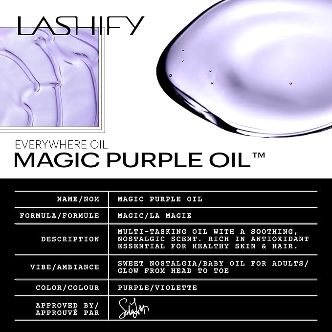 Lashify Total Treatment Bundle Set – Cleanser, Face Oil, Lip and Cheek Stick and Makeup Remover bundle
