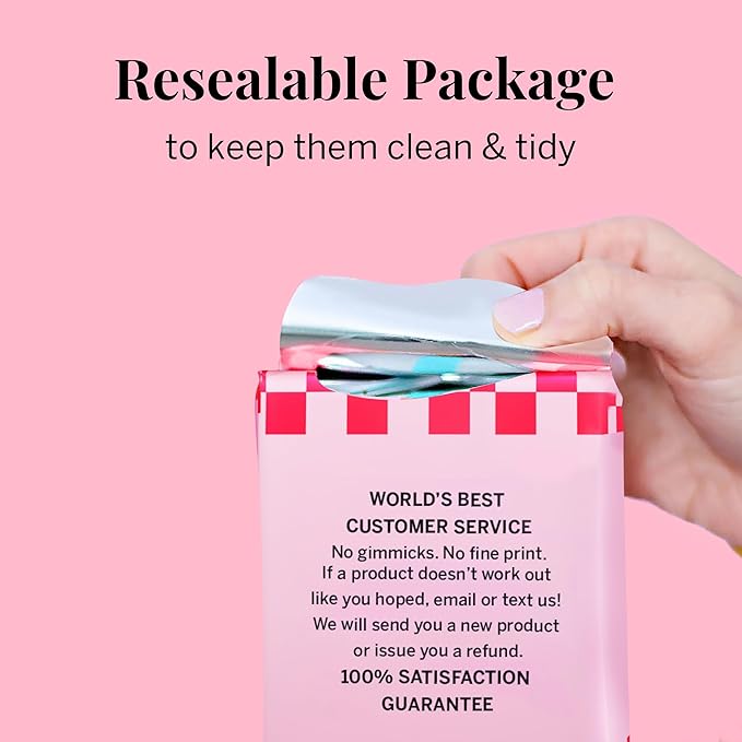Pixie Organic Cotton Large Pads for Women - Extra Heavy Absorbency with Wings - Leak-Proof, Hypoallergenic & Unscented for Feminine Care - Compostable, Biodegradable - 48 Count