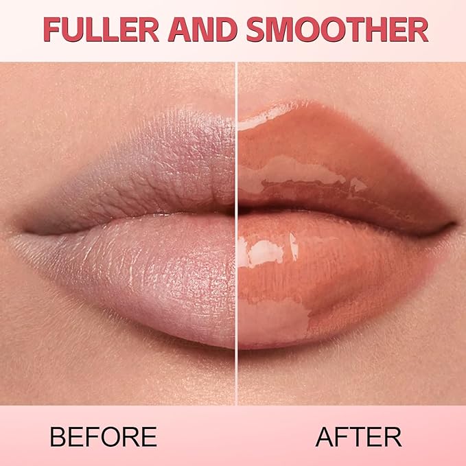 3D Voluming Lip Gloss Long Lasting Moisturizing Lip Gloss for Women Shine and Glowy Finish Lip Makeup