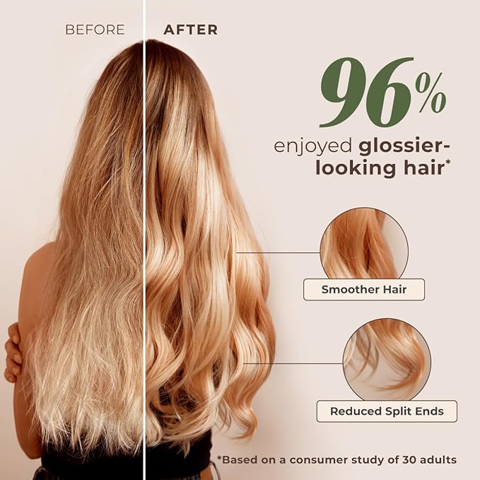 Gya Labs Daily Gloss Argan Oil - 3.4 Fl Oz - for Frizzy, Damaged & Color-Treated Hair - Strengthening, Shine & Protection