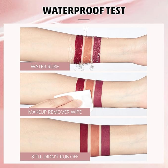 Matte Lip Gloss, Lip Gloss Silky Smooth Finish, Lipgloss Makeup Colorful and Creamy Texture, Lipstick for Every Occasion, Lip Oil Moisturizing and Hydrated #05
