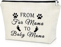 Sazuwu New Mom Gifts for Women After Birth Makeup Travel Bag Cosmetic Organizers Mom to Be Pregnancy Announcement Baby Reveal Gift for Mother New Mommy Mothers Day Present
