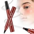 Microblading Eyebrow Pencils for Women,2026 Upgraded 3D Waterproof Eyebrow Pen,Long Lasting 4-Tip Brow Pencil, Eye Brow Pen for Natural Brows (Red Brown)