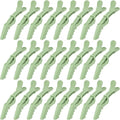 Ondder 24 Pack Alligator Hair Styling Clips - Large Green Hair Clips for Styling, Sectioning, Professional Salon Use