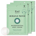Rael Pimple Patches, Miracle Microcrystal Spot Cover - Hydrocolloid Acne Patch with Tea Tree Oil, Early Stage Zits and Blemish, Korean Skin Care (27 Count)
