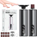 Electric Foot Callus Remover,2 in1 Rechargeable Callus Remover for Feet,9-Speed Cordless Electric Foot File Nail Grinder,Foot Scrubber Pedicure Tools for Dead Skin Dry Cracked Feet(Black MINI)