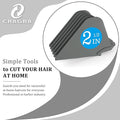 Clipper Guards for Wahl 10 12 14 16 18 20 Hair Clipper Guards 6pcs Extra Long Clipper Guard Attachments 2.5 Inch Clipper Guides Multiple Sizes Universal 2.5", 2.25", 2", 1.75", 1.5", 1.25" (Dark Gray)