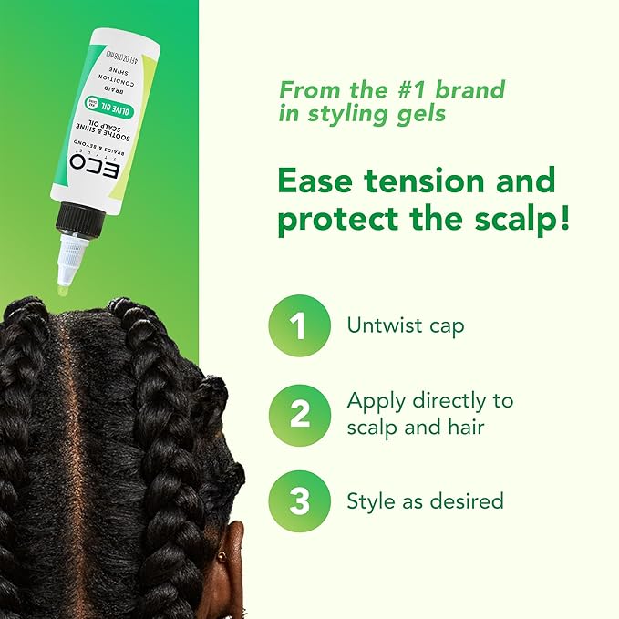 Eco Style Braids & Beyond Sooth & Shine Scalp Oil