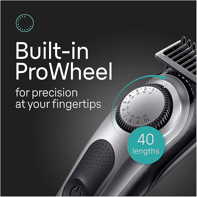 Braun All-in-One Men's Shaving Kit Series 7 7440, 12-in-1 Beard, Face, Nose, Ear Trimmer, Hair Clippers, Body Groomer and Manscaping + Travel Case + Charging Stand, Holiday Gifts for Men