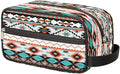 Aztec Ethnic Aztec Geometric Travel Toiletry Bag for Women Men Organizer Cosmetic Makeup Bag Waterproof Lightweight Shaving Bag Dopp Kit Large Capacity for Toiletries and Shaving Accessories