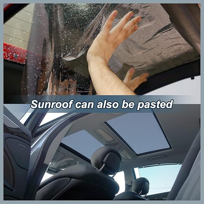 TOYOCO Window Tint Film for Cars 20% VLT 29.5in x 25Ft Ceramic Window Tints, Blocks 99% UV & IR Rays, Heat Resistant Anti Glare Film for Windshield, Scratch Resistant Sun Shade Auto Tint Roll