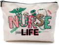 Nurse Makeup Bags,Nurse Gifts for Women,Nurse Cosmetic Bags With Zipper,Nurse Gifts for Nursing Student,Student Nurse Gifts(F style)