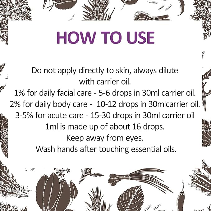 Greenwood Essential Pure Olibanum Essential Oil (Boswellia carterii) with Two Glass Droppers Steam Distilled (Pack of Two) 5ml X 2 (0.33 oz)