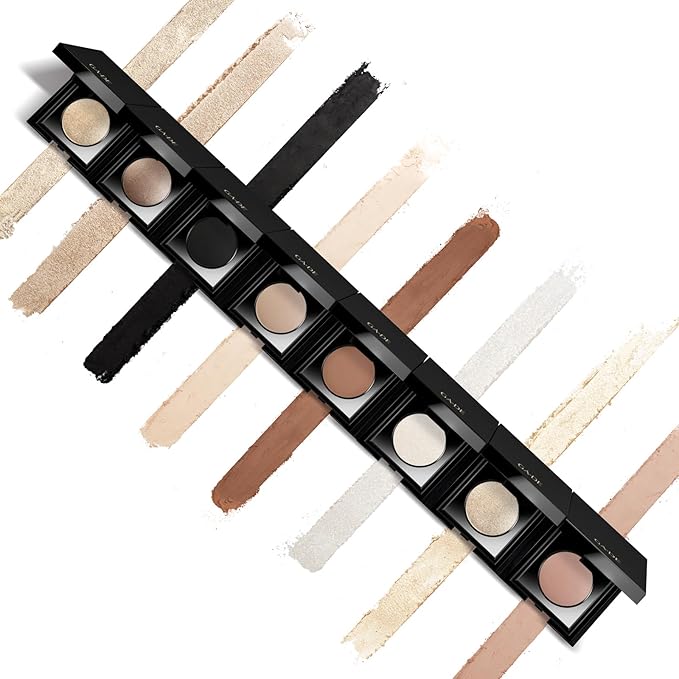 GA-DE Velveteen Metallic Eyeshadow Mono, 235 - Pearl Infused, Shimmer Eye Makeup - Silky-Soft, Densely Pigmented, Seamless Blend - 0.105 oz
