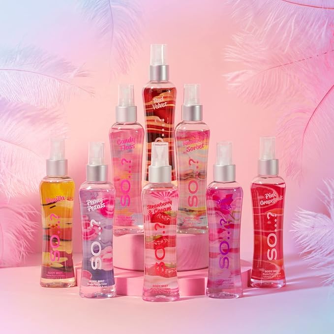 Fresh Floral Body Mist by So...? - Perfume for Women - Ideal Gifts - Body Spray for Women with Citrus, Green Notes and Freesia - 3.5 oz