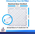 Filter King 12x26x2 Air Filter | 6-PACK | MERV 8 HVAC Pleated A/C Furnace - Image 2