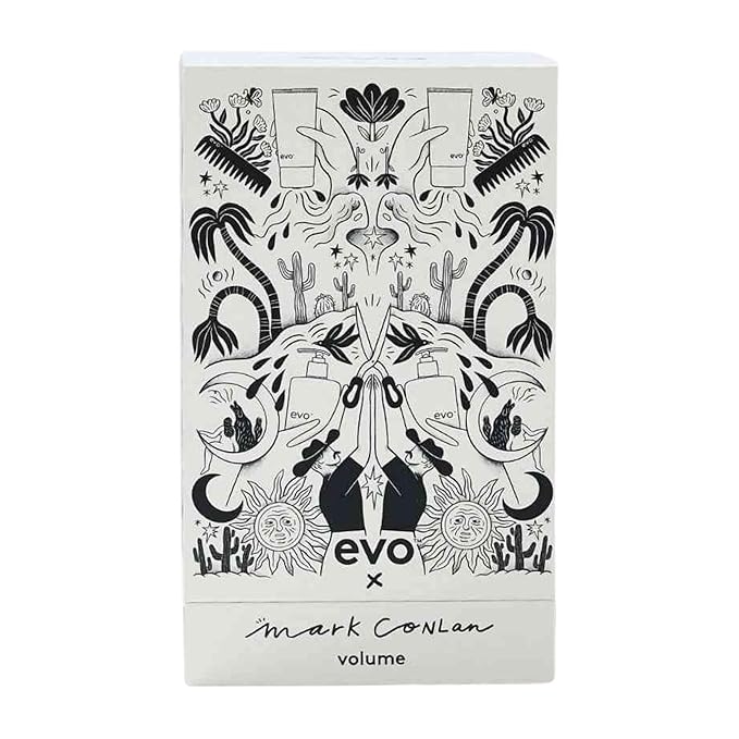 Evo Good Givin' Gift Set Volume Limited Edition Hair Care Gift Set Full Size Gluttony volumizing Shampoo, Bride of Gluttony volumizing Conditioner & Free Root Canal volumizing Spray