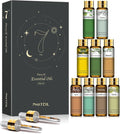 PHATOIL 9PCS Premium Essential Oil Set - 10ML/0.33FL.OZ Fragrance Oils for Diffusers DIY Candle Soap Making, Long Lasting Scents, Ideal Gift Set for Friends and Families