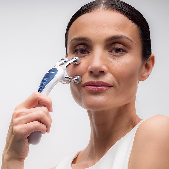 bt-Sculpt GEN2, Microcurrent Facial Lifting, Sculpting, and Firming with Proprietary Kinesthetic Lifting for Home use (White)
