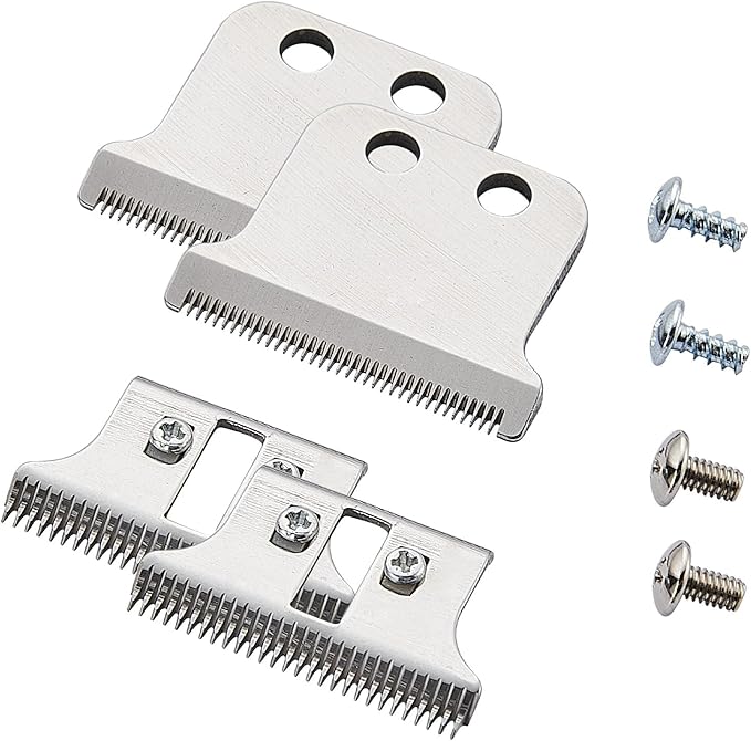 Adjustable T-Shaped Trimmer Blade Compatible with Wahl Detailer and Hero Trimmers (2Pack)