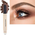 Brown Eyeshadow Stick Eyeliner Matte Cream Smooth Eyeshadow Pencil Hypoallergenic Waterproof Long Lasting Eye shadow Dark Single Neutral Multi-Dimensional eyes Look (17# Matte brown)