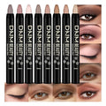 8Pcs Cream Eye Shadow Sticks Makeup for Women, Matte Shimmer Eyeliner Pencil Eyeshadow Brightener Stick for Eyes, Waterproof Eyeshadow Applicator Blendable sombras para ojos Set12#