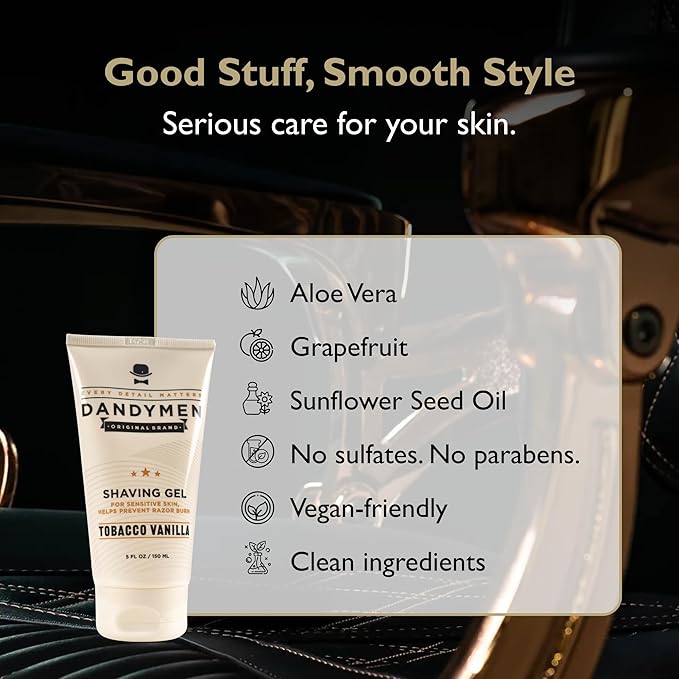 Shave Gel – Precision Shave with Hydration – 5 oz