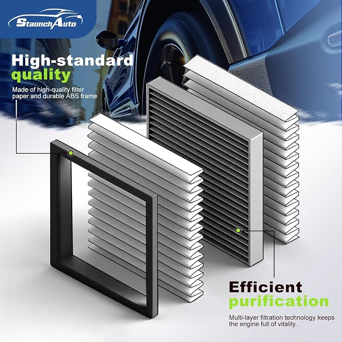 Engine & Cabin Air Filter for Hyundai Palisade 2020 2021 2022 2023 2024 2025 - Image 3