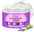 Topical Magnesium Lotion Cream for Sleep: Natural Magnesium Body Butter for Sweet Sleep/Leg Cramps/Feet/Arms/Muscle Pain Relaxation - Calm Moisturizing Day & Nighttime Cream for Women and Men 4 oz