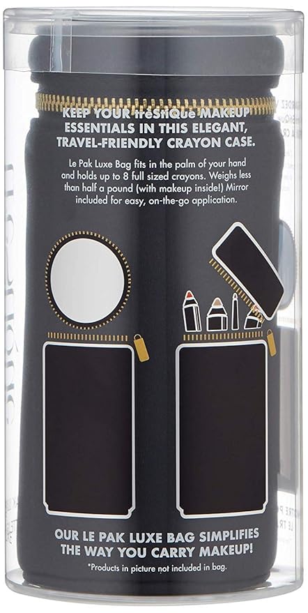 TRE'STIQUE Le Pak Luxe Travel Makeup Bag With Inside Mirror