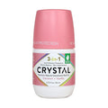 Crystal 3-in-1 BioHealth Deodorant, Coconut & Vanilla, Natural Odor Protection with Aloe & Hyaluronic Acid, Microbiome-Friendly, Moisturizing, Anti-Pollution Formula (2.25 Fl Oz)