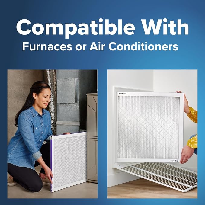 Filtrete 12x12x1 AC Furnace Air Filter, MERV 12, MPR 1500, CERTIFIED asthma & - Image 7