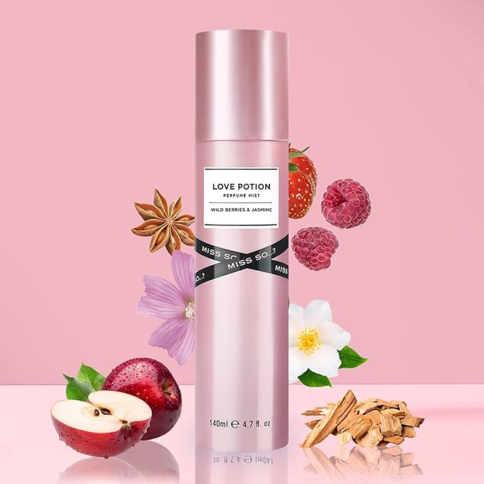 So...? Love Potion Perfume Mist for Women - 4.7 oz Mist - Pack of 2