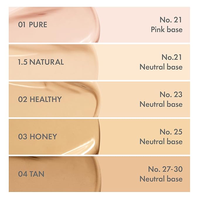 Amuse SEOUL DEW POWER VEGAN CUSHION ([REFILL] 1.5 NATURAL) | Dewy, glow, long-lasting, clean beauty, lightweight, natural look, foundation for sensitive skin, hydrating cushion