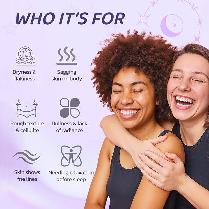 MYTH-Dreamy Overnight Toning Whip Firming Cellulite Cream, Skin Firming and Tightening Lotion While You Sleep - Helps Tighten Loose Skin & Cellulite on Belly, Booty, Arms & Thighs, with Gua Sha Tool