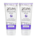 Zum Indigo Wild Hand & Body Lotion - Natural Hand Lotion for Dry Hands - Body Lotion for Women & Men - Body Moisturizers Include Shea Butter, Jojoba Oil & More - Lavender Scent - 6 fl oz (2 Pack)