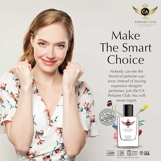CA Perfume Impression of Euphoric for Women Amber Floral Fragrance Long Lasting Perfumes for Women Eau De Parfum 1.7 Fl Oz 50ml