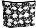 Women's Makeup Case, Large Zipper Cosmetic Case, Toiletry Bag, Travel Cosmetic Toiletry Bag Cool Funny Goth Skulls