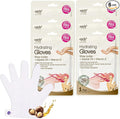 Epielle Hydrating Hand Mask 6 Pairs, Deep Moisturizing Gloves for Dry, Cracked Hands, Self Care Gifts for Women, Spa Kit, Stocking Stuffers, Thanksgiving Essentials