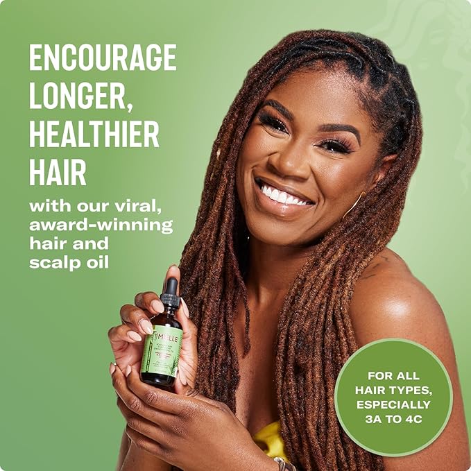 Mielle Organics Rosemary Mint Scalp & Hair Strengthening Oil and Pomade-To-Oil Quencher, Bundle