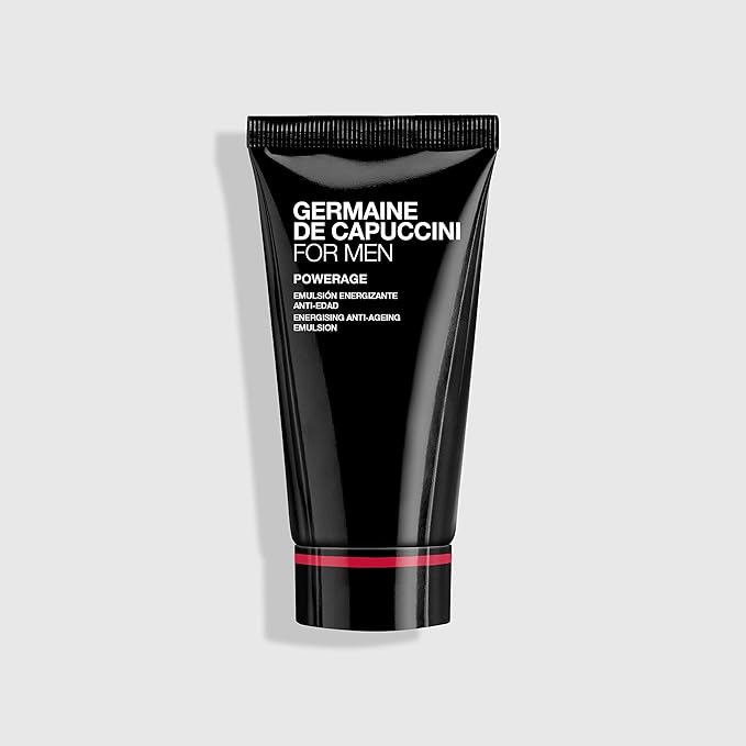Germaine de Capuccini - FOR MEN Powerage Serum - Energising Anti-ageing Emulsion - Repairing and regenerating effect - 1.7 Oz