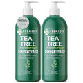 Tea Tree Body Wash MaxTherapy, Itchy Skin Relief Soap, Soothes Jock Itch, Athlete's Foot, Acne, Eczema, Psoriasis & Sensitive Skin, Intimate Wash, Men & Women, 2-Pack, Original Edition