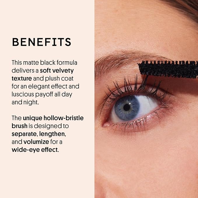 Winky Lux So Extra Mascara – Lengthening, Separating & Defining with Curling & Buildable Formula, Clump Free Volume, Ultra Matte Black, False Lash Effect, No Flaking or Smudging
