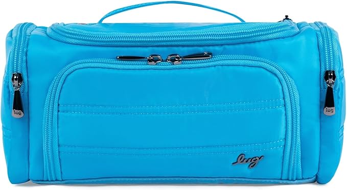 Lug Trolley Medium Cosmetic Case, SKY