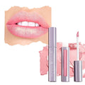 Runway Rogue Pearl Glam Long Wear Shimmer Liquid Lipstick, Metallic Light-Pink Lipstick with Gold and Rose Shimmer, ‘Go See’