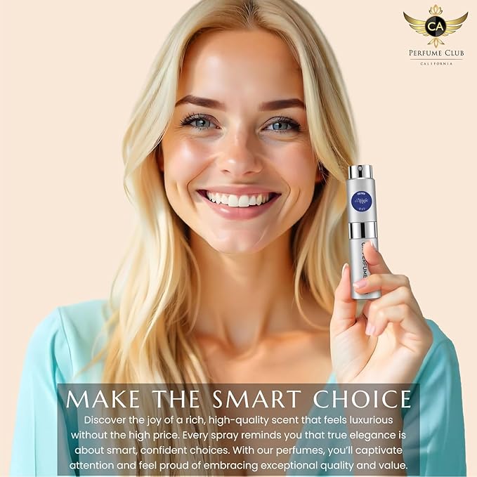 CA Perfume Impression of Orgainsa for Women Amber Floral Scent Long Lasting Perfumes for Women Eau De Parfum Travel Size Refillable Atomizer Spray 0.27 Fl Oz 8ml