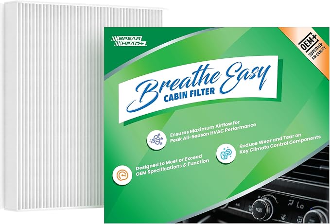 Spearhead OEM+ Particulate Breathe Easy Cabin Filter | Fits 15-25 F-150 by SPEARHEAD